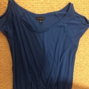 American Eagle top with cold shoulder